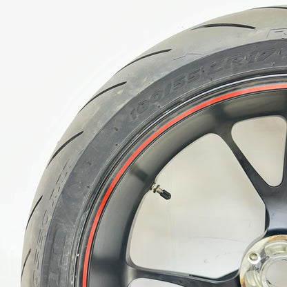 2016 - 2018 DUCATI HYPERMOTARD 939 REAR WHEEL BACK RIM TIRE MARCHESINI FORGED