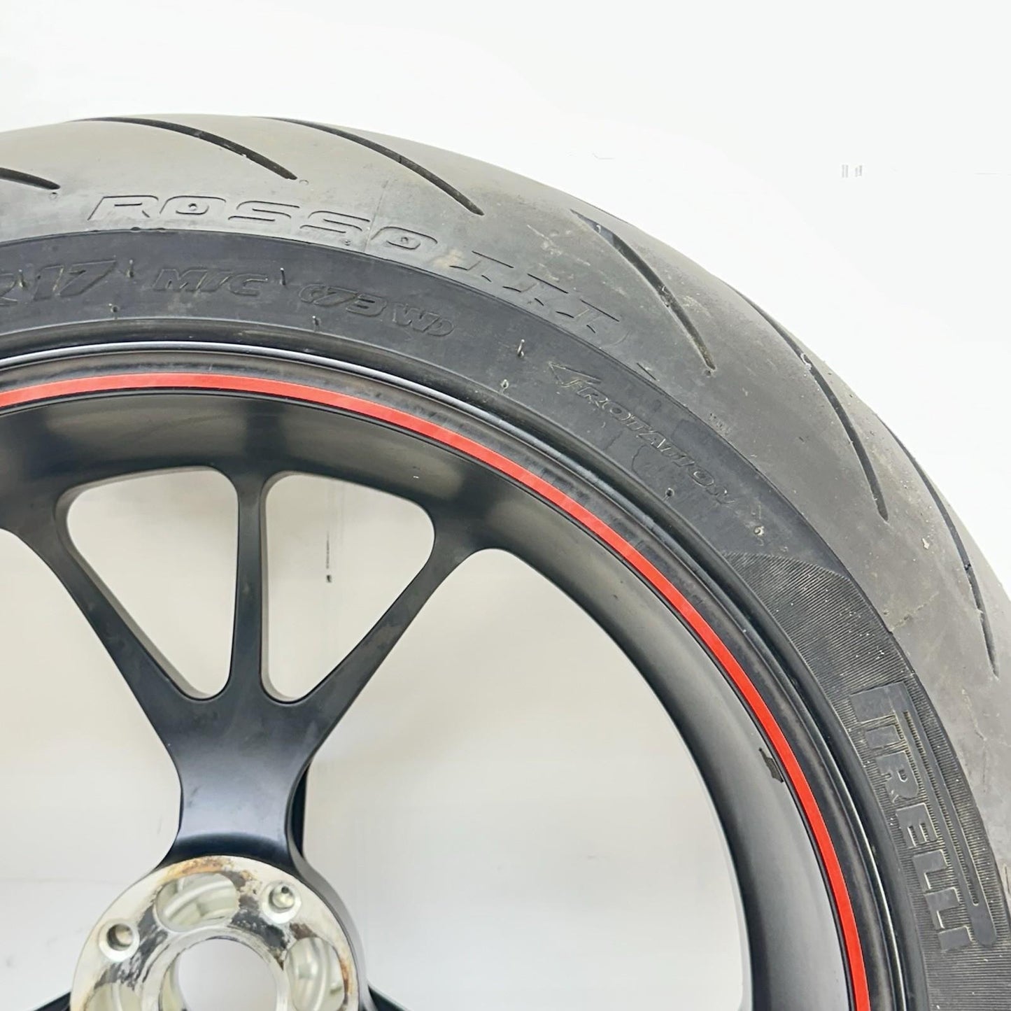 2016 - 2018 DUCATI HYPERMOTARD 939 REAR WHEEL BACK RIM TIRE MARCHESINI FORGED