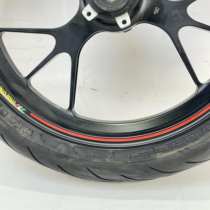 2016 - 2018 DUCATI HYPERMOTARD 939 FRONT WHEEL RIM TIRE BLACK MARCHESINI FORGED