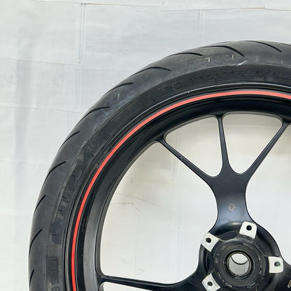 2016 - 2018 DUCATI HYPERMOTARD 939 FRONT WHEEL RIM TIRE BLACK MARCHESINI FORGED