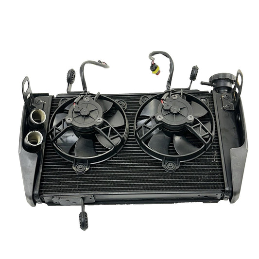 2016 - 2018 DUCATI HYPERMOTARD 939 RADIATOR ENGINE COOLING FANS GUARD SET MOTOR