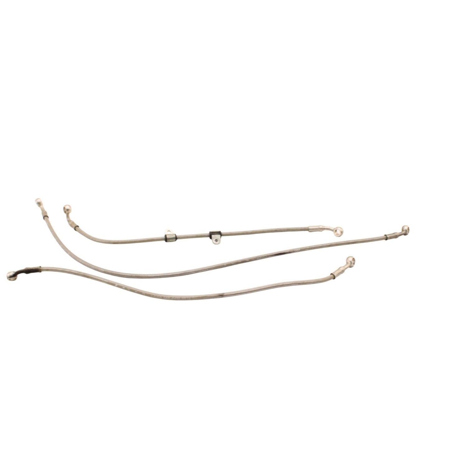 2009 - 2012 TRIUMPH DAYTONA 675R BRAKE LINES SET STEEL BRAIDED FRONT REAR 675