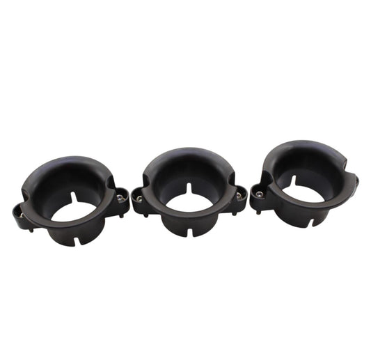 2009 - 2012 TRIUMPH DAYTONA 675R 675 VELOCITY STACKS INTAKE FUNNELS SET BOLTS