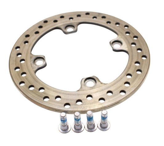 2009 - 2012 Triumph Daytona 675 R Rear Brake Rotor With Bolts STRAIGHT STOCK