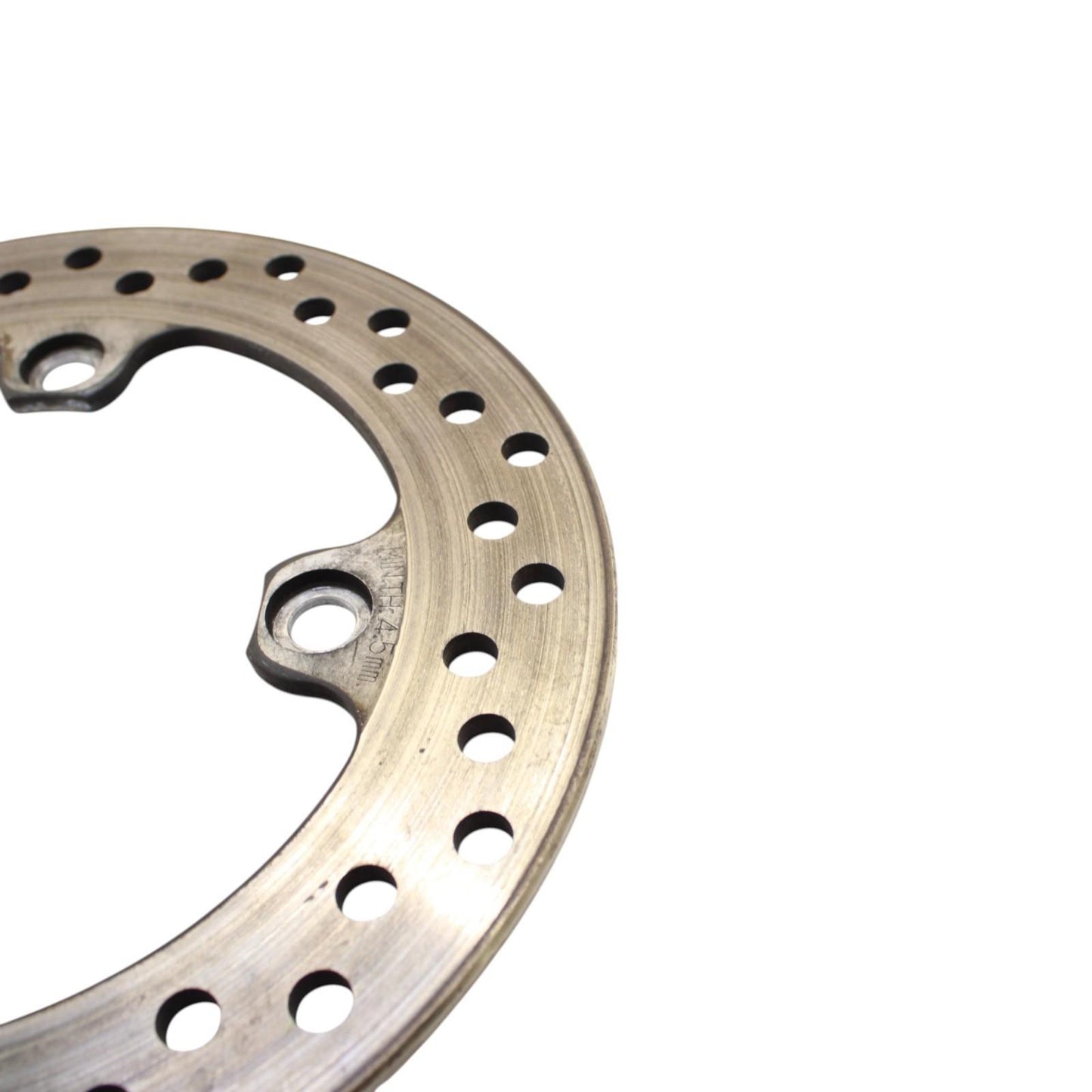 2009 - 2012 Triumph Daytona 675 R Rear Brake Rotor With Bolts STRAIGHT STOCK