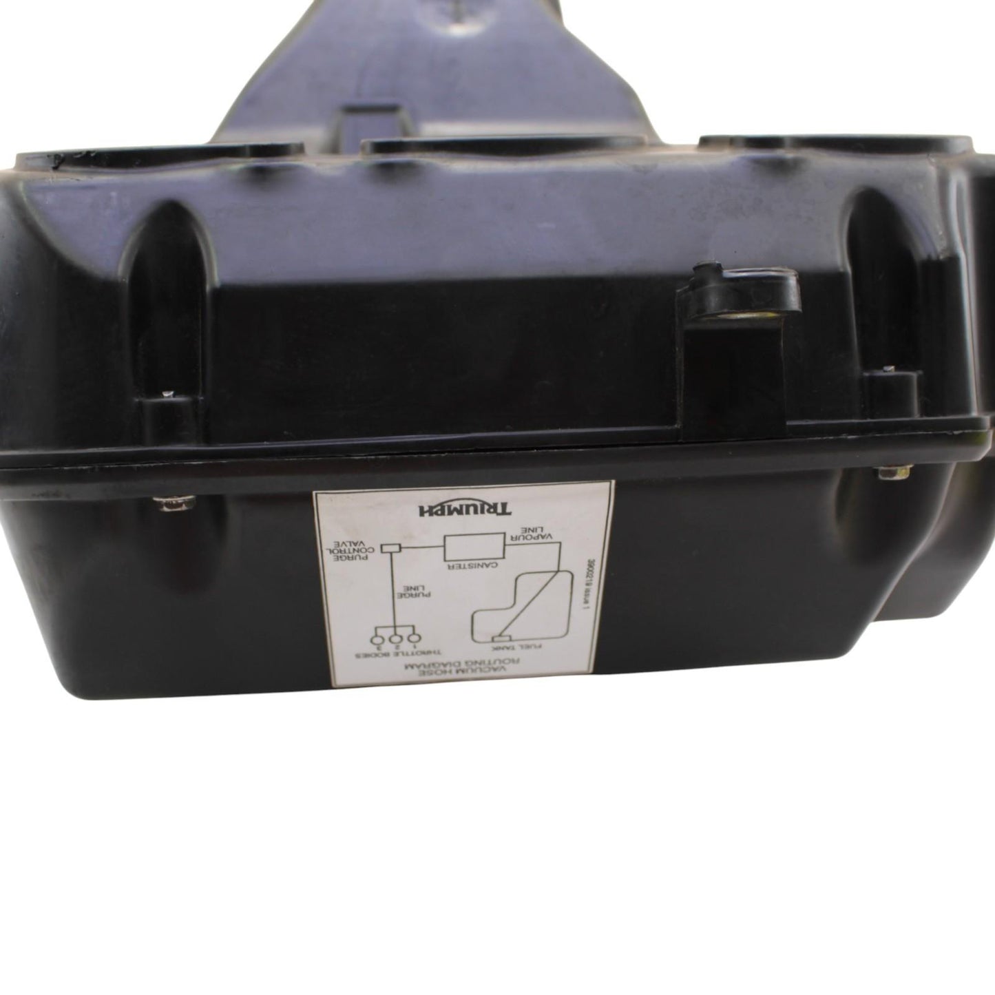 2009 - 2012 TRIUMPH DAYTONA 675R 675 AIRBOX AIR BOX BLACK STOCK