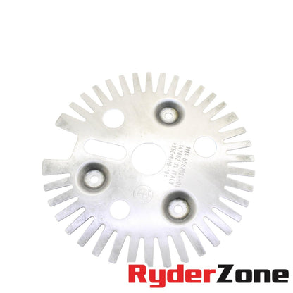 2020 - 2022 BMW S1000RR ACOUSTIC MAT BOLT METAL PLATE SILVER STOCK
