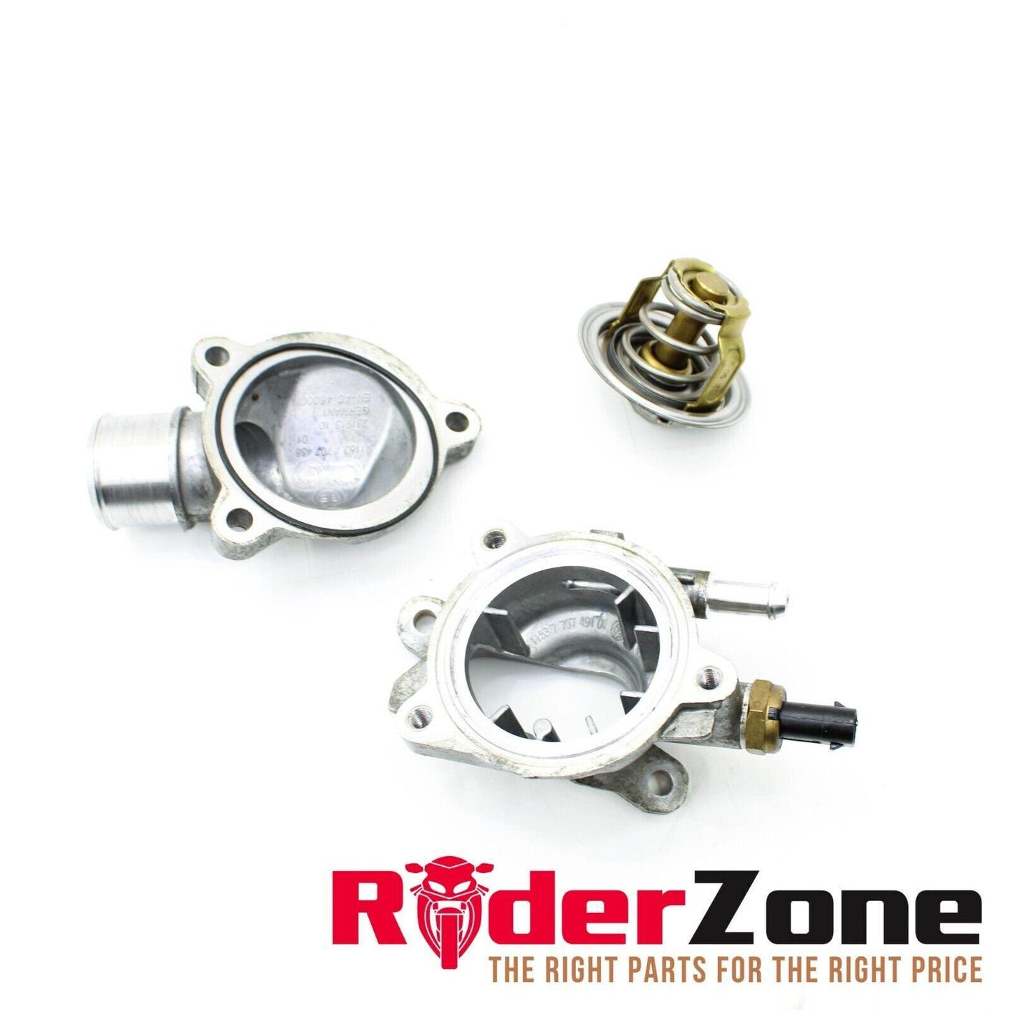 2012 - 2014 BMW S1000RR THERMOSTAT COMPLETE HOUSING VALVE ENGINE STOCK