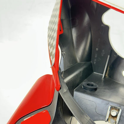 2016 - 2018 DUCATI HYPERMOTARD 939 FRONT NOSE FAIRING COWL PLASTIC RED *SCUFFED*