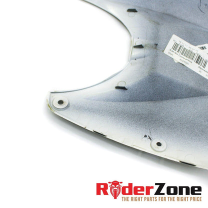2010 - 2014 BMW S1000RR GAS TANK FAIRING COWL COVER TRIM FUEL CELL WHITE FRONT