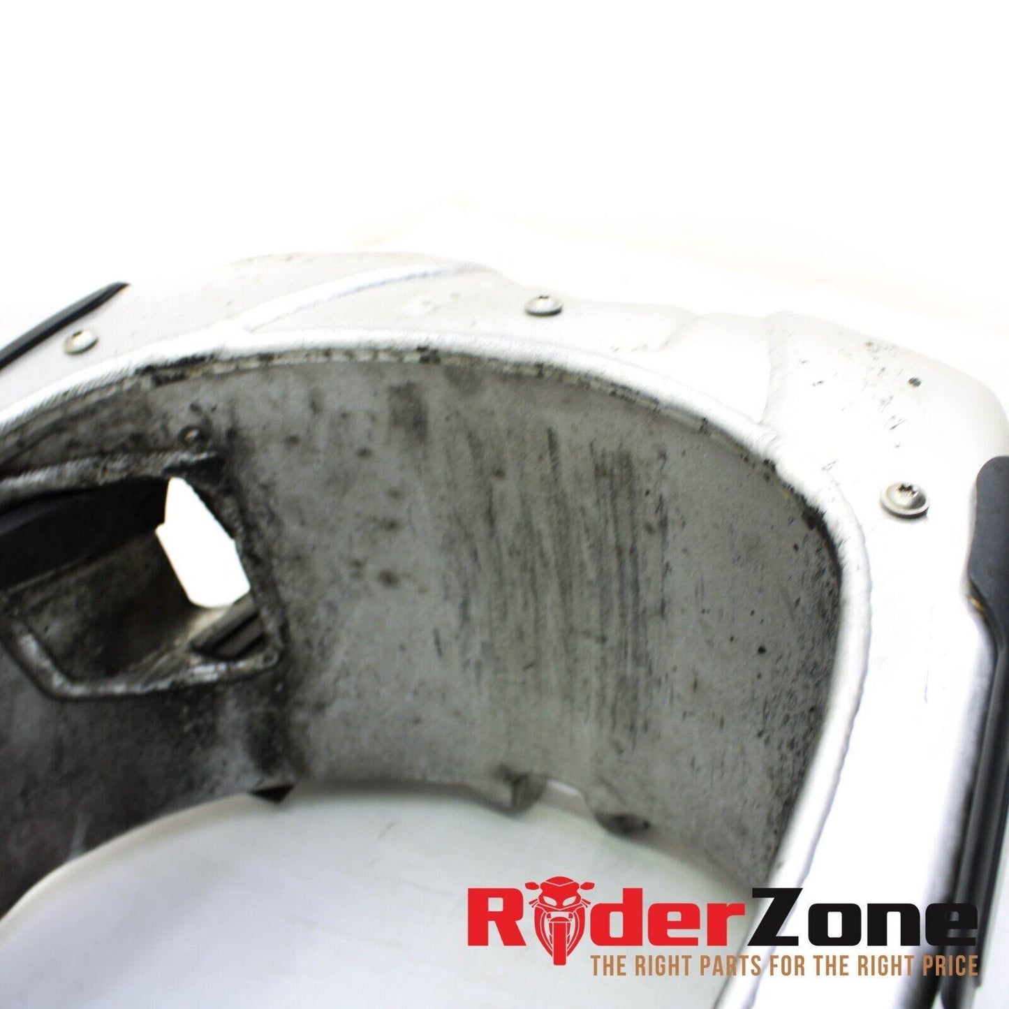 2010 - 2014 BMW S1000RR SWINGARM REAR FRAME ARM SILVER CHAIN GUARD STRAIGHT