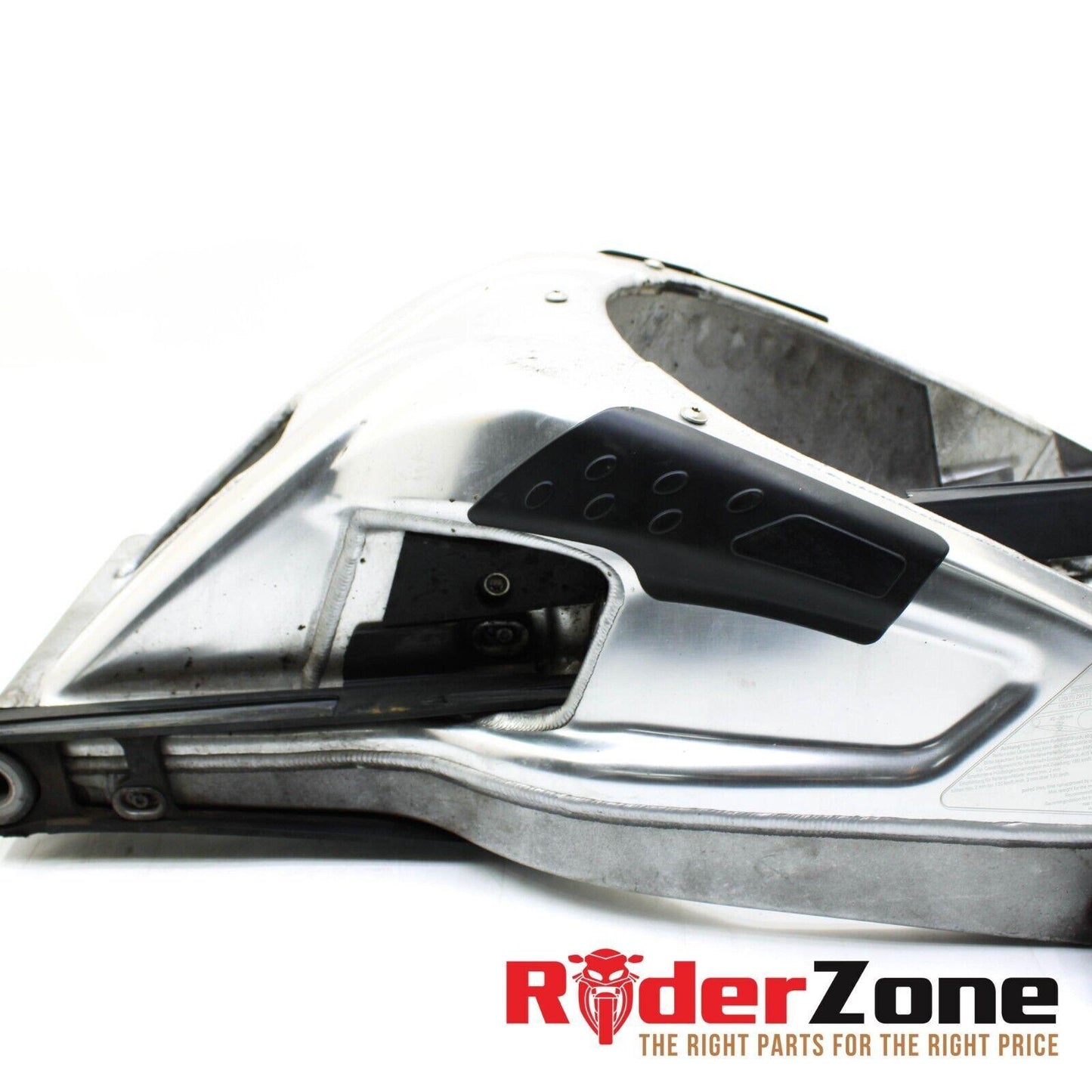2010 - 2014 BMW S1000RR SWINGARM REAR FRAME ARM SILVER CHAIN GUARD STRAIGHT