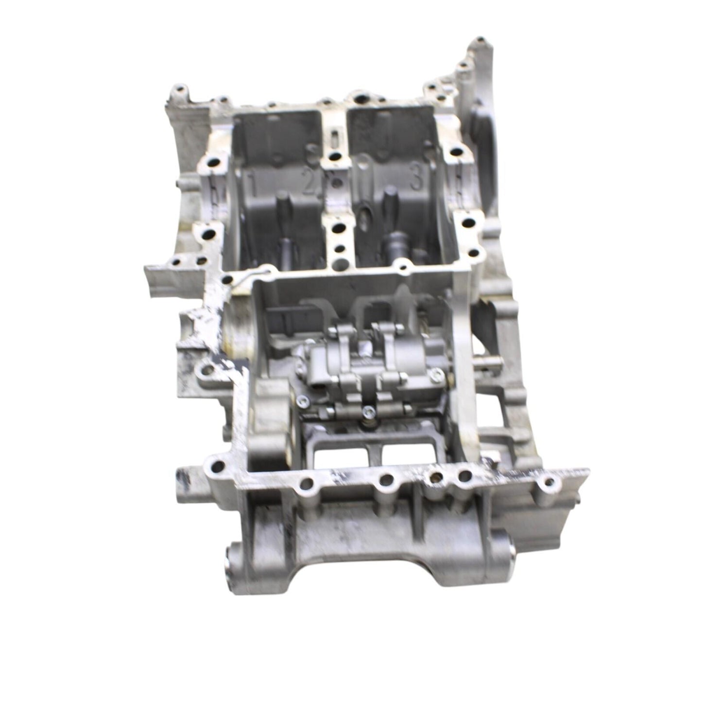 2010 - 2014 APRILIA RSV4 CRANKCASE SET ENGINE BLOCK MOTOR CRANK CASES SILVER