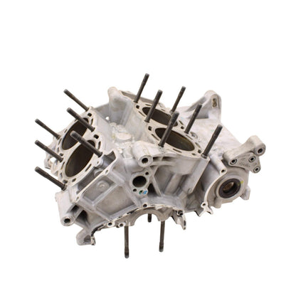 2010 - 2014 APRILIA RSV4 CRANKCASE SET ENGINE BLOCK MOTOR CRANK CASES SILVER