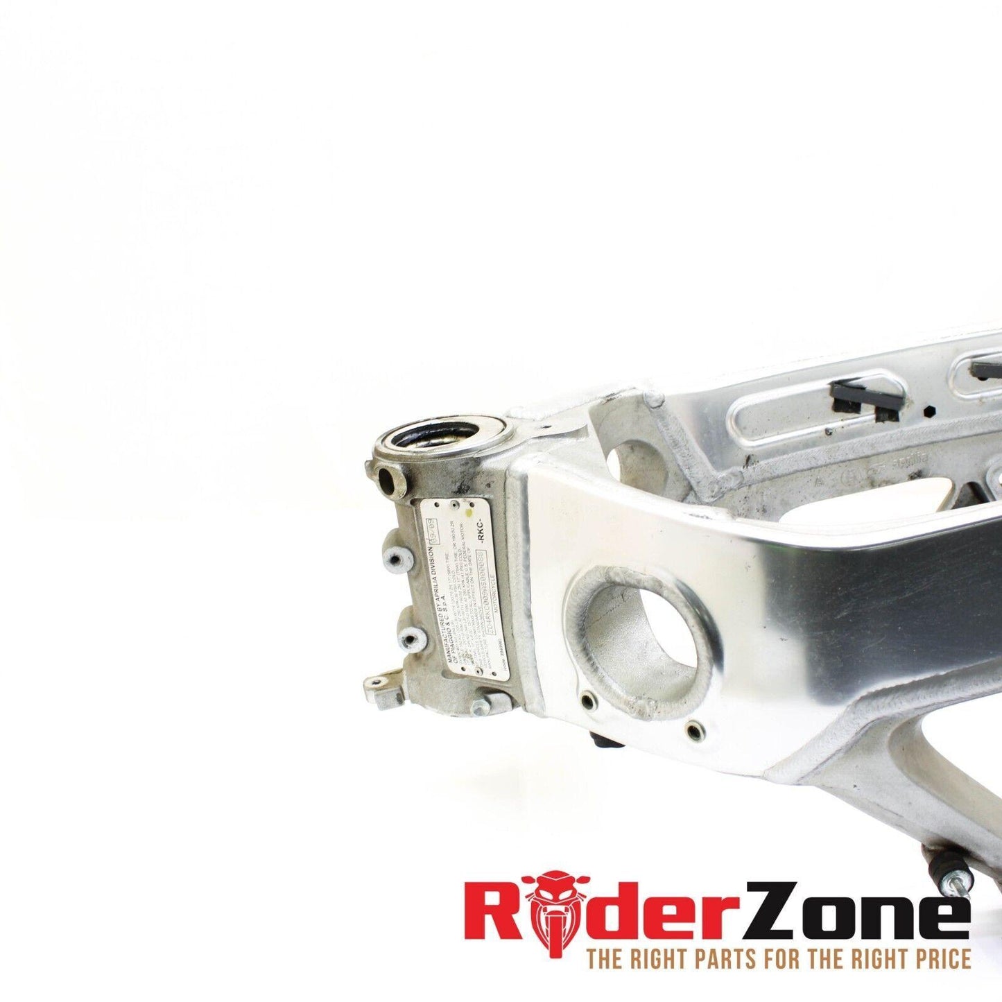 2010 - 2014 APRILIA RSV4 FRAME CHASSIS MAIN SUPPORT SILVER STRAIGHT STOCK