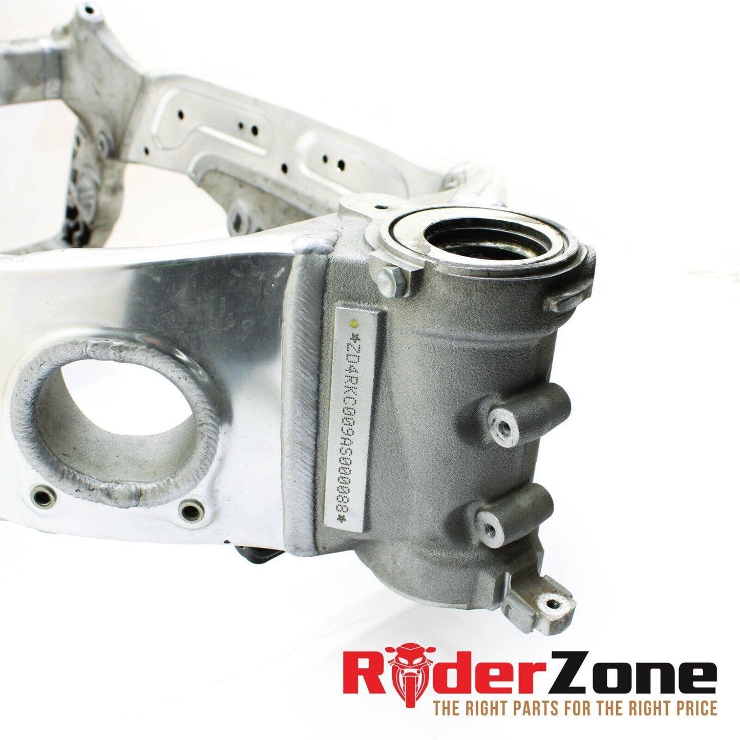 2010 - 2014 APRILIA RSV4 FRAME CHASSIS MAIN SUPPORT SILVER STRAIGHT STOCK