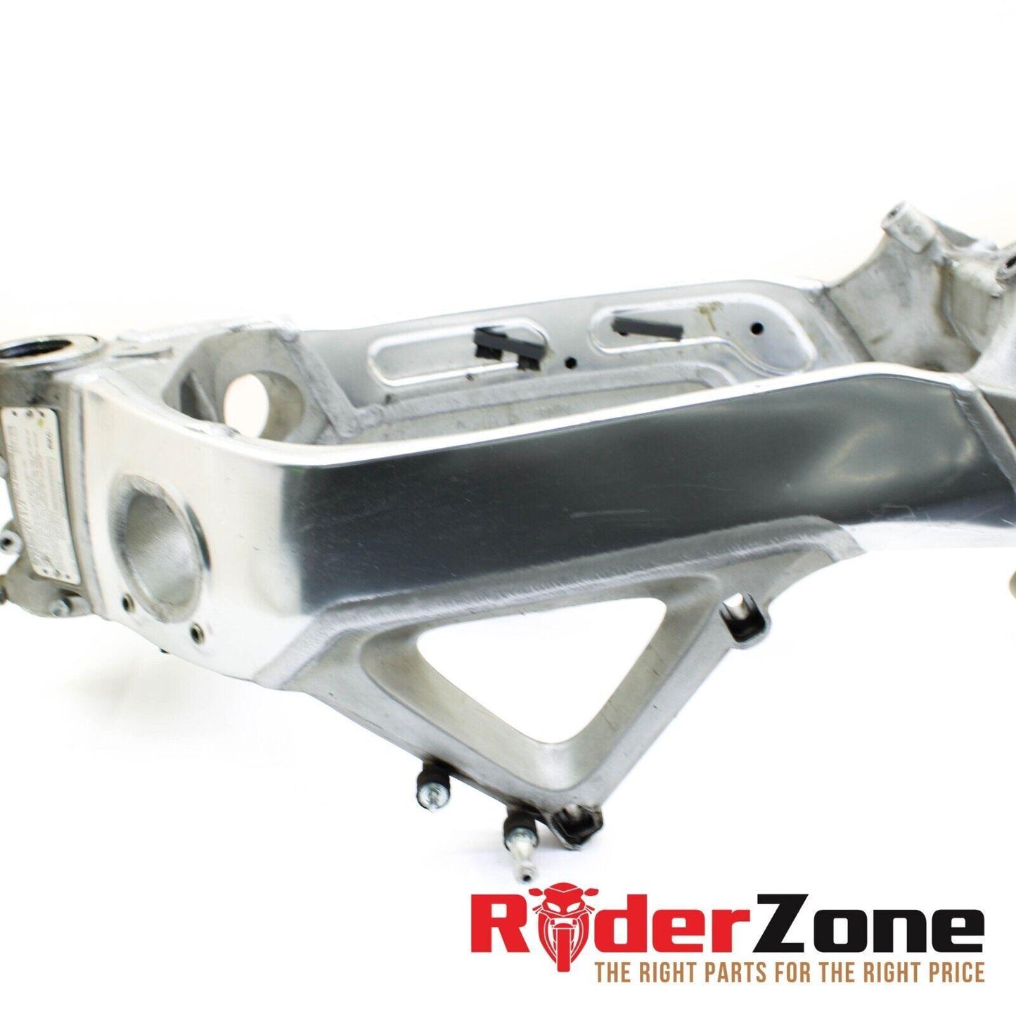 2010 - 2014 APRILIA RSV4 FRAME CHASSIS MAIN SUPPORT SILVER STRAIGHT STOCK
