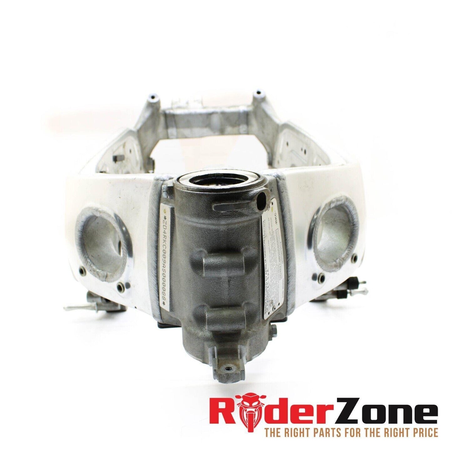 2010 - 2014 APRILIA RSV4 FRAME CHASSIS MAIN SUPPORT SILVER STRAIGHT STOCK