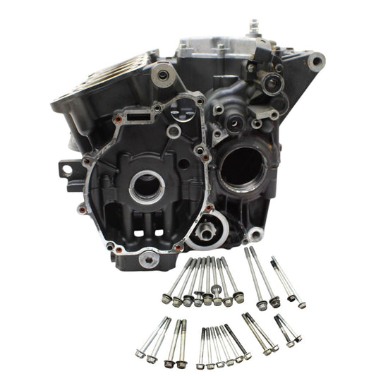 2009 - 2017 YAMAHA FZ6R CRANKCASE BLOCK ENGINE CASES MOTOR SET BLACK