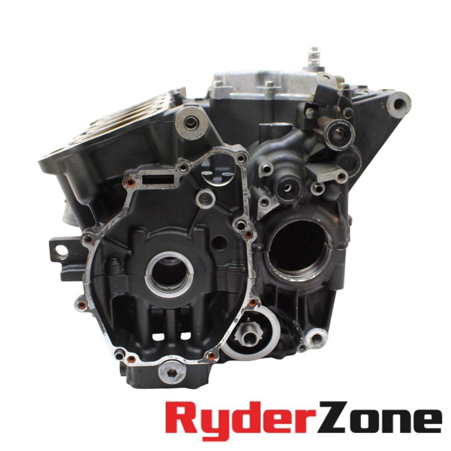 2009 - 2017 YAMAHA FZ6R CRANKCASE BLOCK ENGINE CASES MOTOR SET BLACK