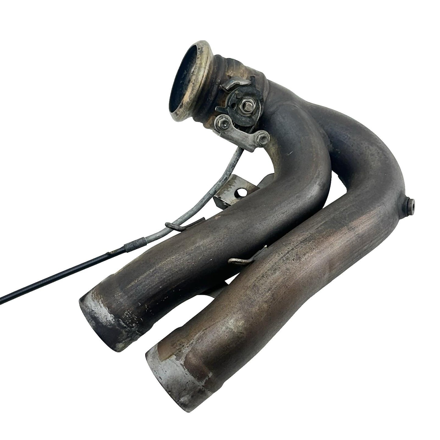 2016 - 2018 DUCATI HYPERMOTARD 939 EXHAUST HEADER PIPES MANIFOLD CABLE LINE