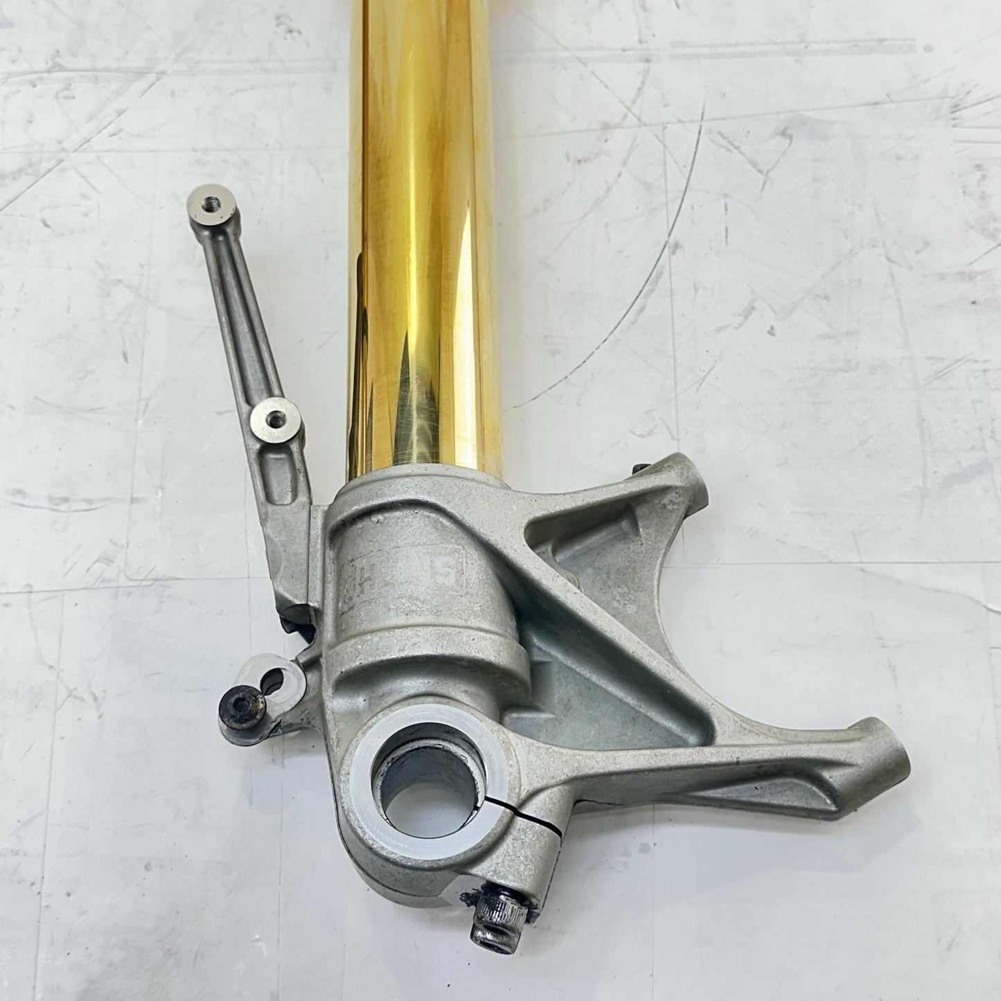 2016 - 2018 DUCATI HYPERMOTARD 939 FRONT FORKS SUSPENSION TUBES SET PAIR YELLOW