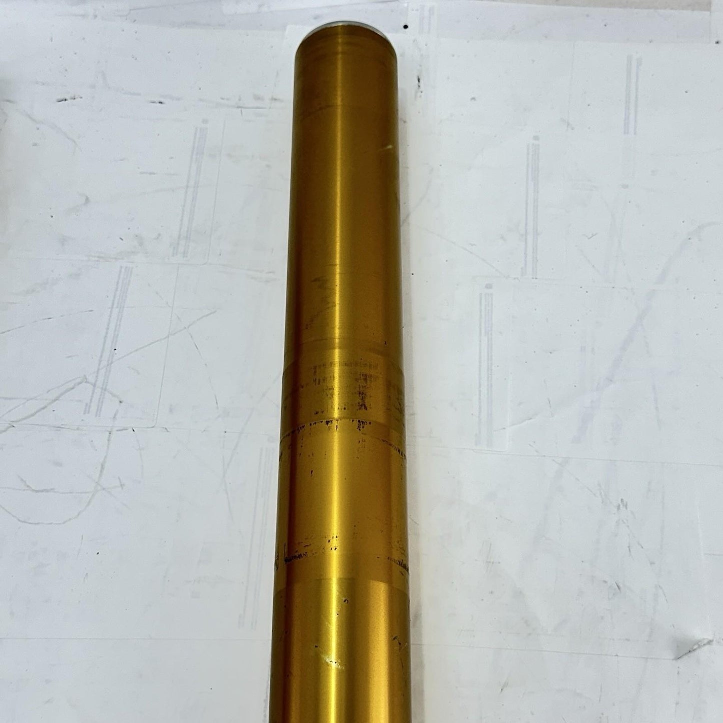 2016 - 2018 DUCATI HYPERMOTARD 939 FRONT FORKS SUSPENSION TUBES SET PAIR YELLOW