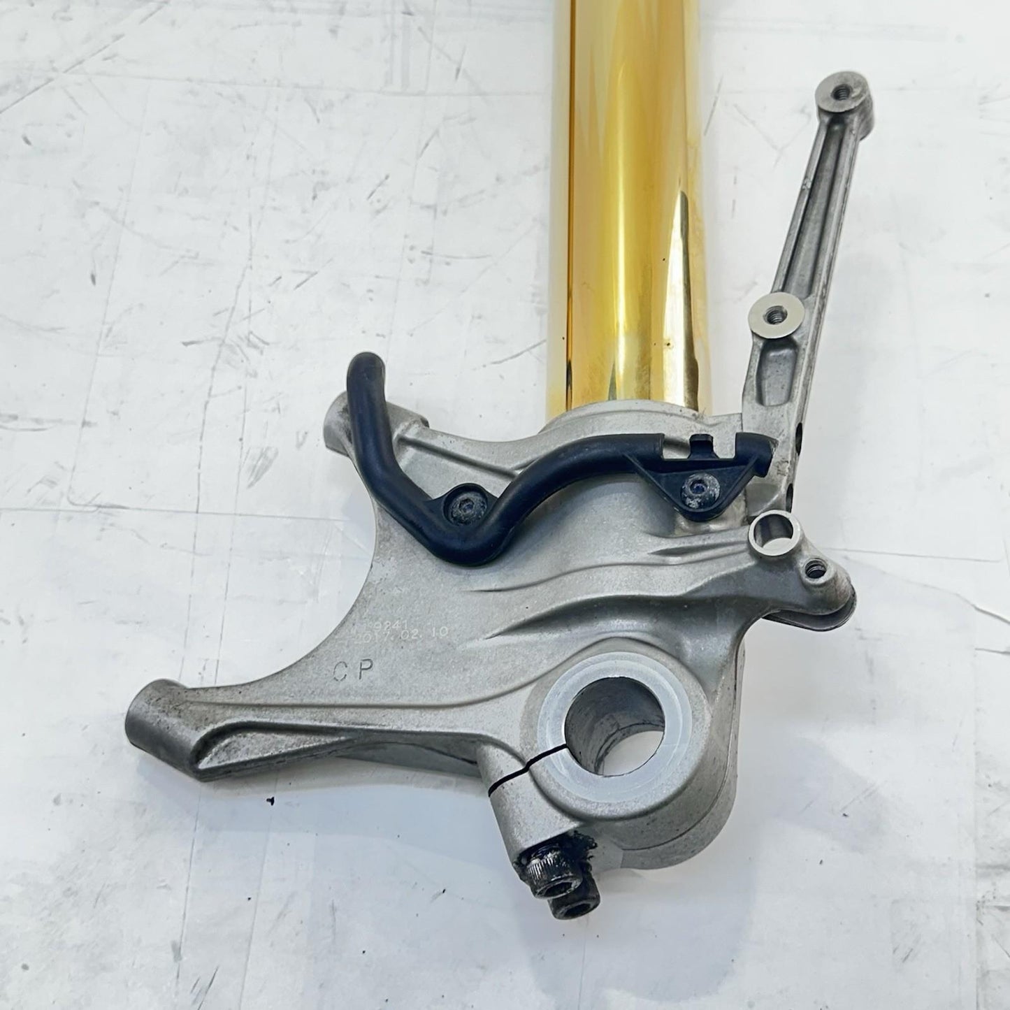 2016 - 2018 DUCATI HYPERMOTARD 939 FRONT FORKS SUSPENSION TUBES SET PAIR YELLOW