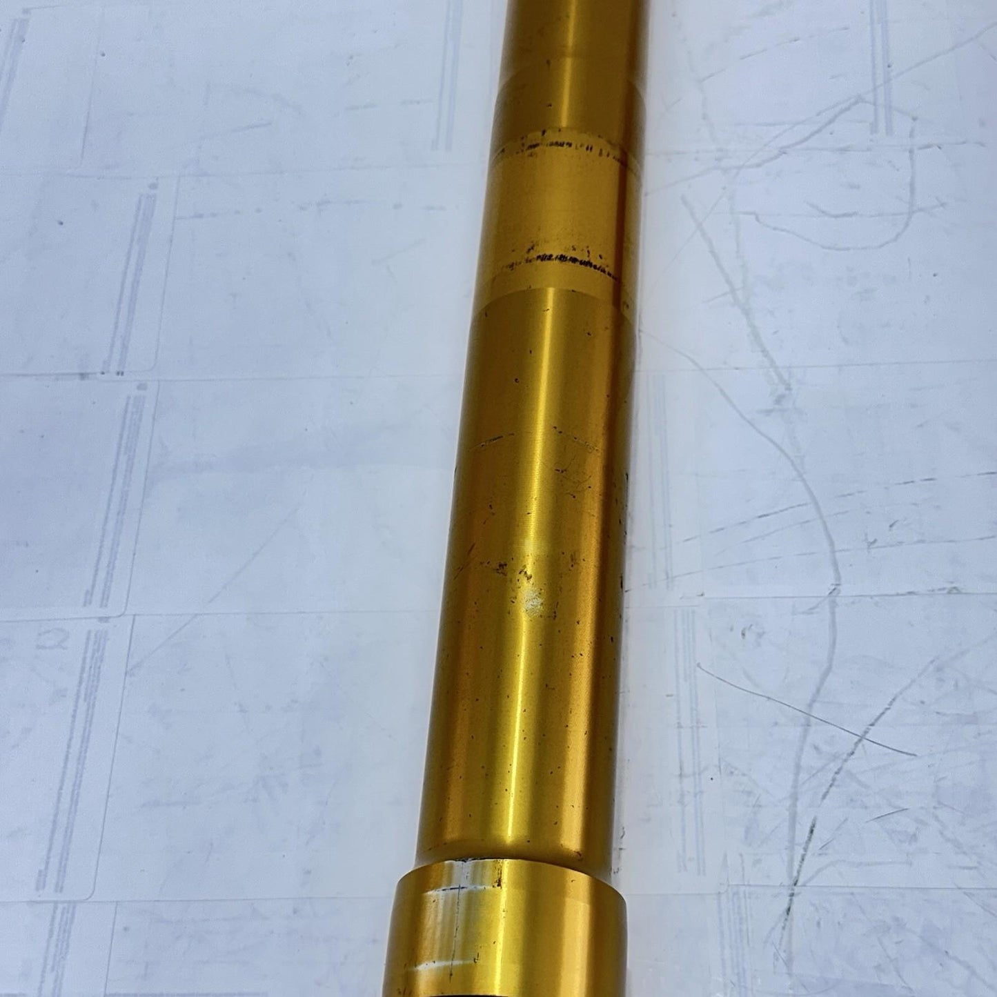 2016 - 2018 DUCATI HYPERMOTARD 939 FRONT FORKS SUSPENSION TUBES SET PAIR YELLOW