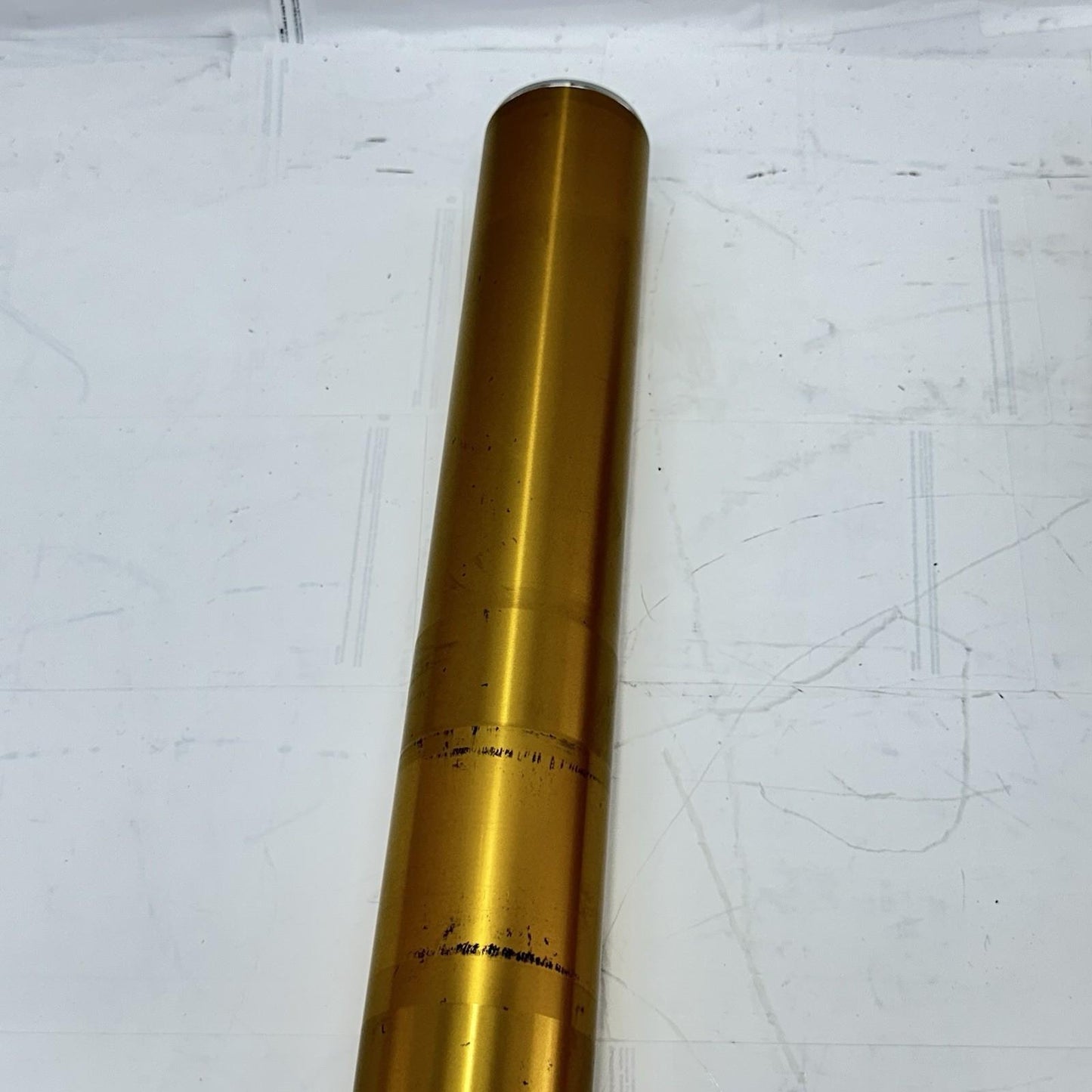 2016 - 2018 DUCATI HYPERMOTARD 939 FRONT FORKS SUSPENSION TUBES SET PAIR YELLOW