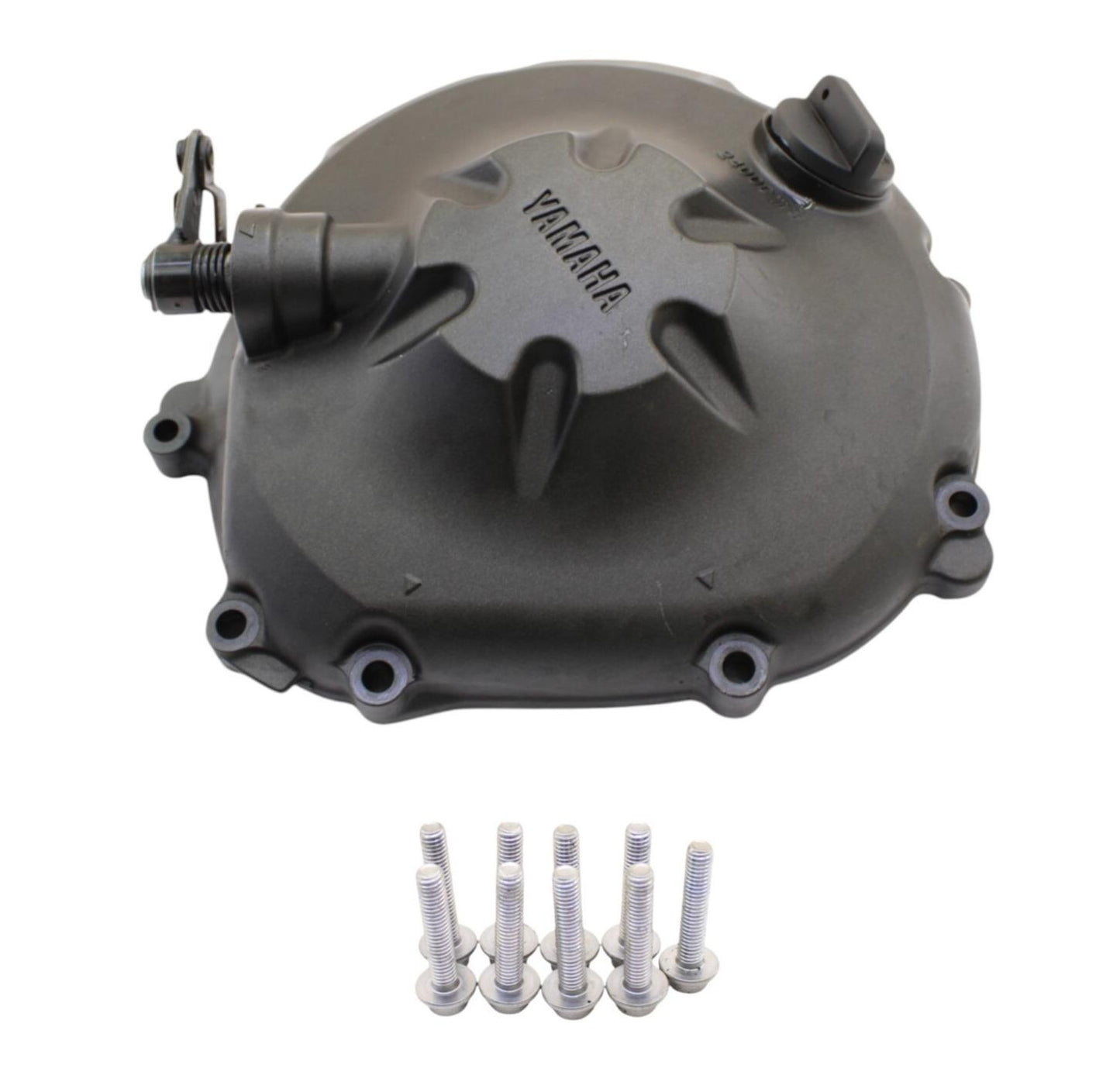 2008 - 2016 YAMAHA YZF R6 CLUTCH COVER ENGINE SIDE MOTOR BLACK RIGHT CRANKCASE