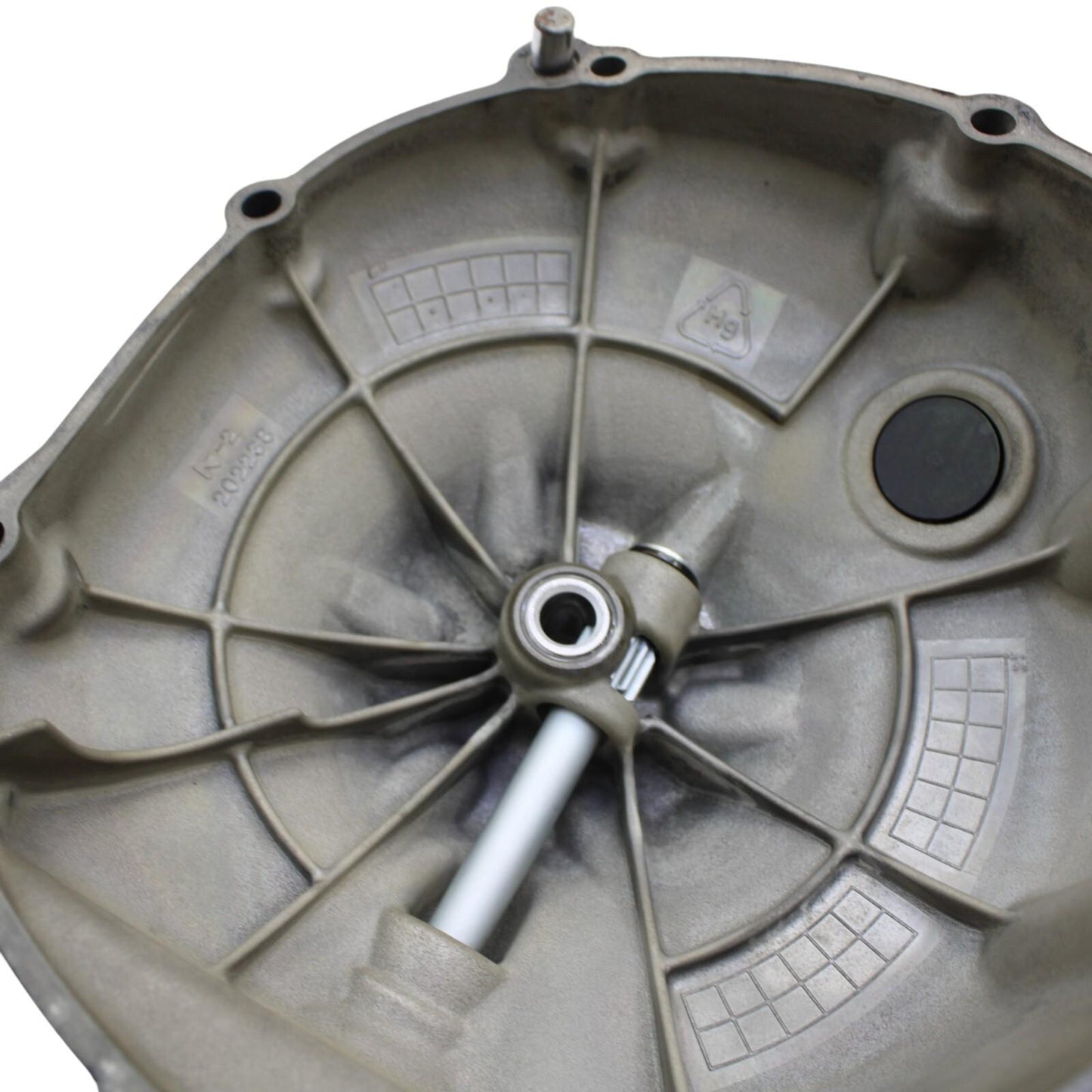 2008 - 2016 YAMAHA YZF R6 CLUTCH COVER ENGINE SIDE MOTOR BLACK RIGHT CRANKCASE