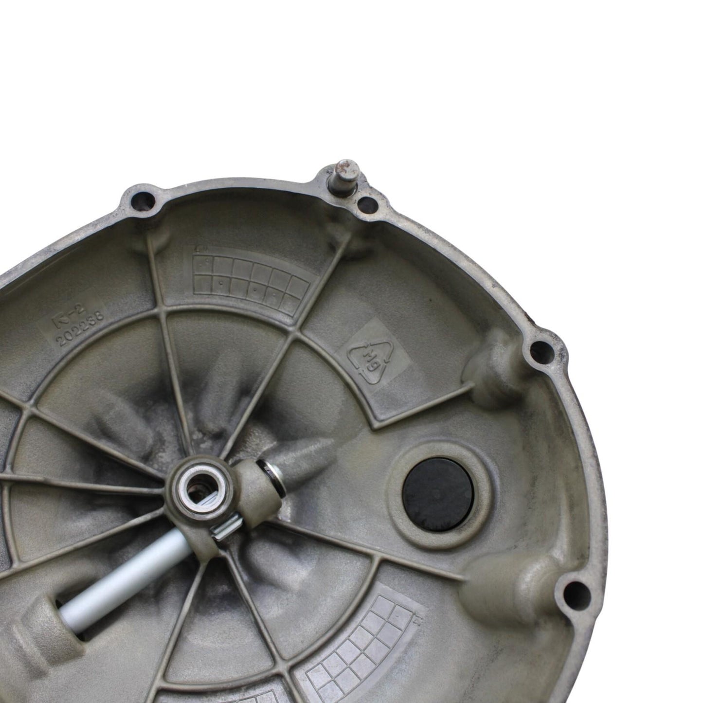 2008 - 2016 YAMAHA YZF R6 CLUTCH COVER ENGINE SIDE MOTOR BLACK RIGHT CRANKCASE