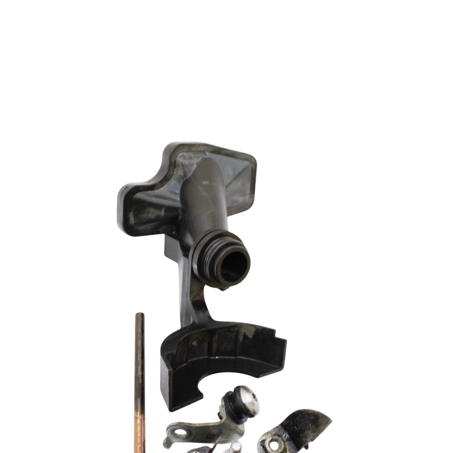 2008 - 2016 YAMAHA YZF R6 OIL PAN LOWER ENGINE BOTTOM COVER SILVER LINES HOSES