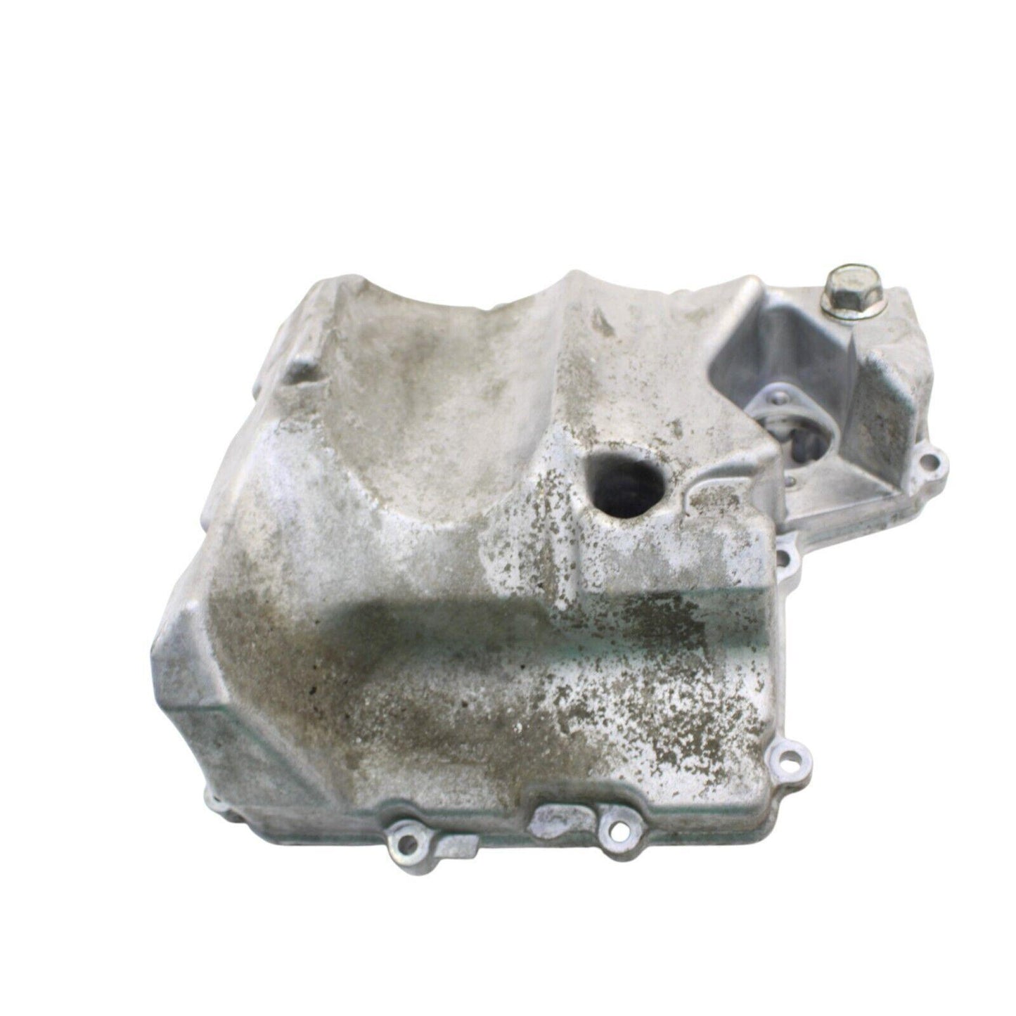 2008 - 2016 YAMAHA YZF R6 OIL PAN LOWER ENGINE BOTTOM COVER SILVER LINES HOSES