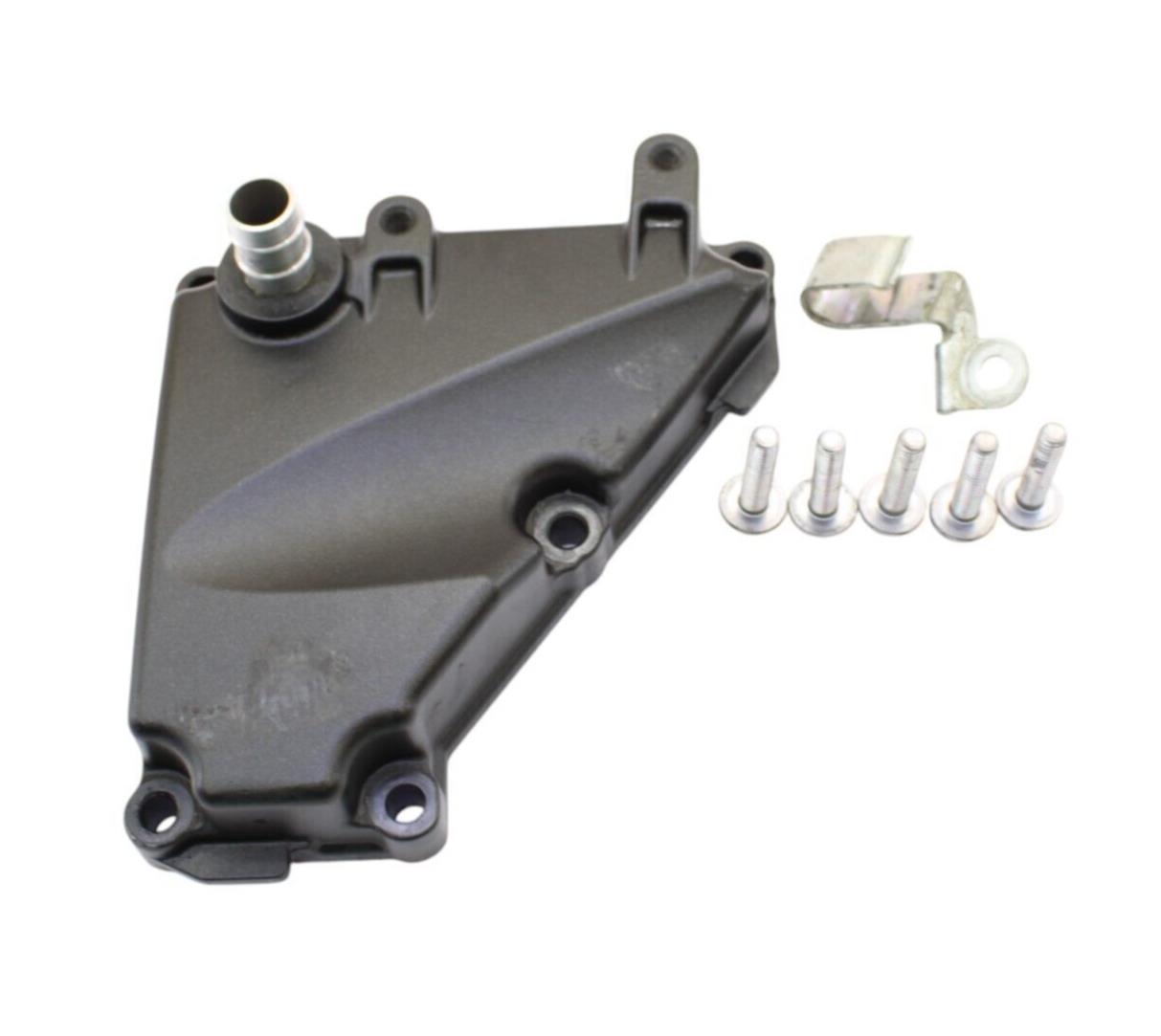 2008 - 2016 YAMAHA YZF R6 BREATHER COVER VALVE REED ENGINE BLACK HARDWARE