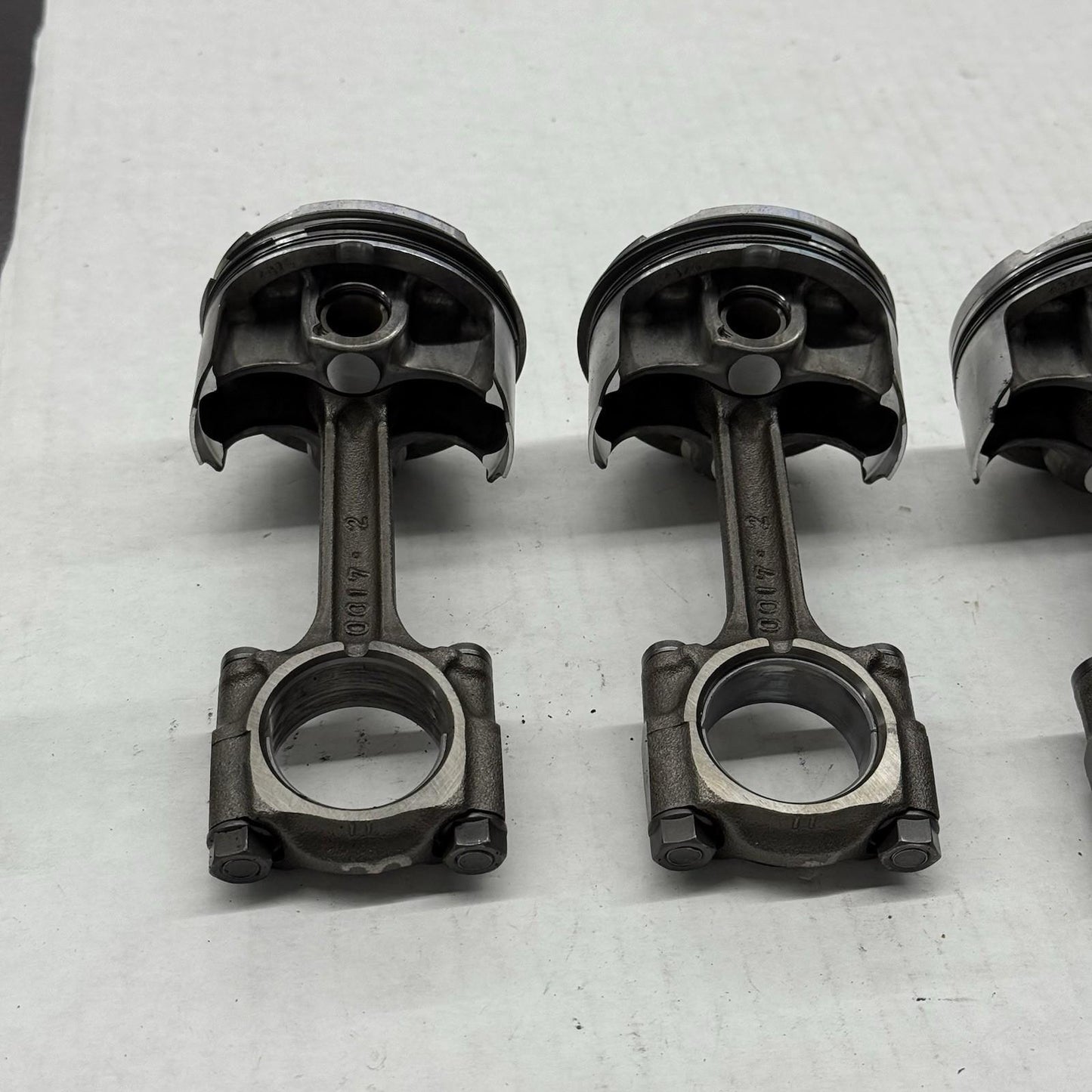 2004 2005 KAWASAKI NINJA ZX10R PISTONS SET ENGINE MOTOR BLOCK