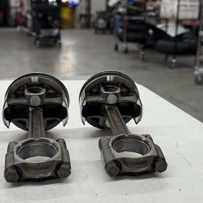 2004 2005 KAWASAKI NINJA ZX10R PISTONS SET ENGINE MOTOR BLOCK