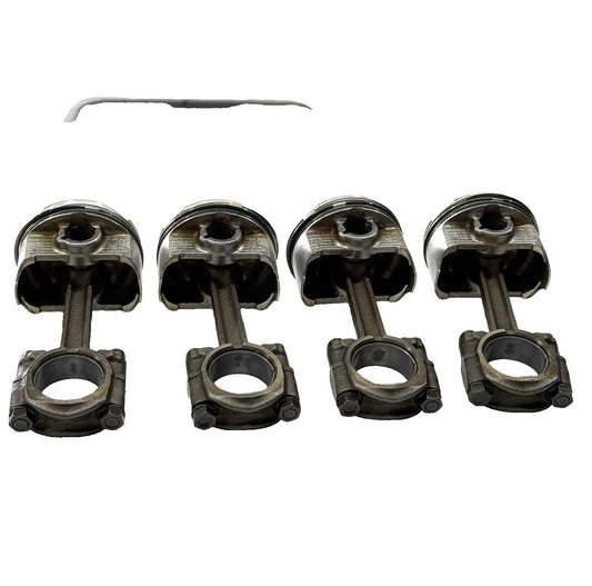 2000 - 2001 KAWASAKI NINJA ZX9R PISTON SET CONNECTING ROD ENGINE MOTOR STOCK