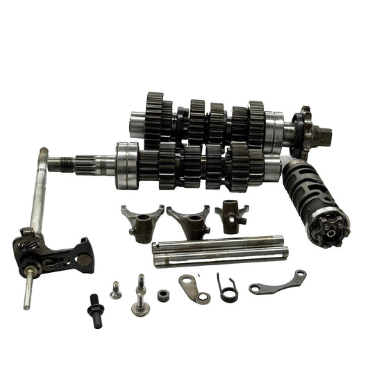 2000 - 2001 KAWASAKI NINJA ZX9R TRANSMISSION SET Gearbox Gear Shaft Fork Drum