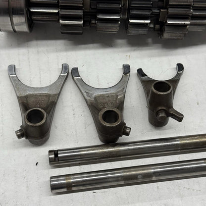 2000 - 2001 KAWASAKI NINJA ZX9R TRANSMISSION SET Gearbox Gear Shaft Fork Drum
