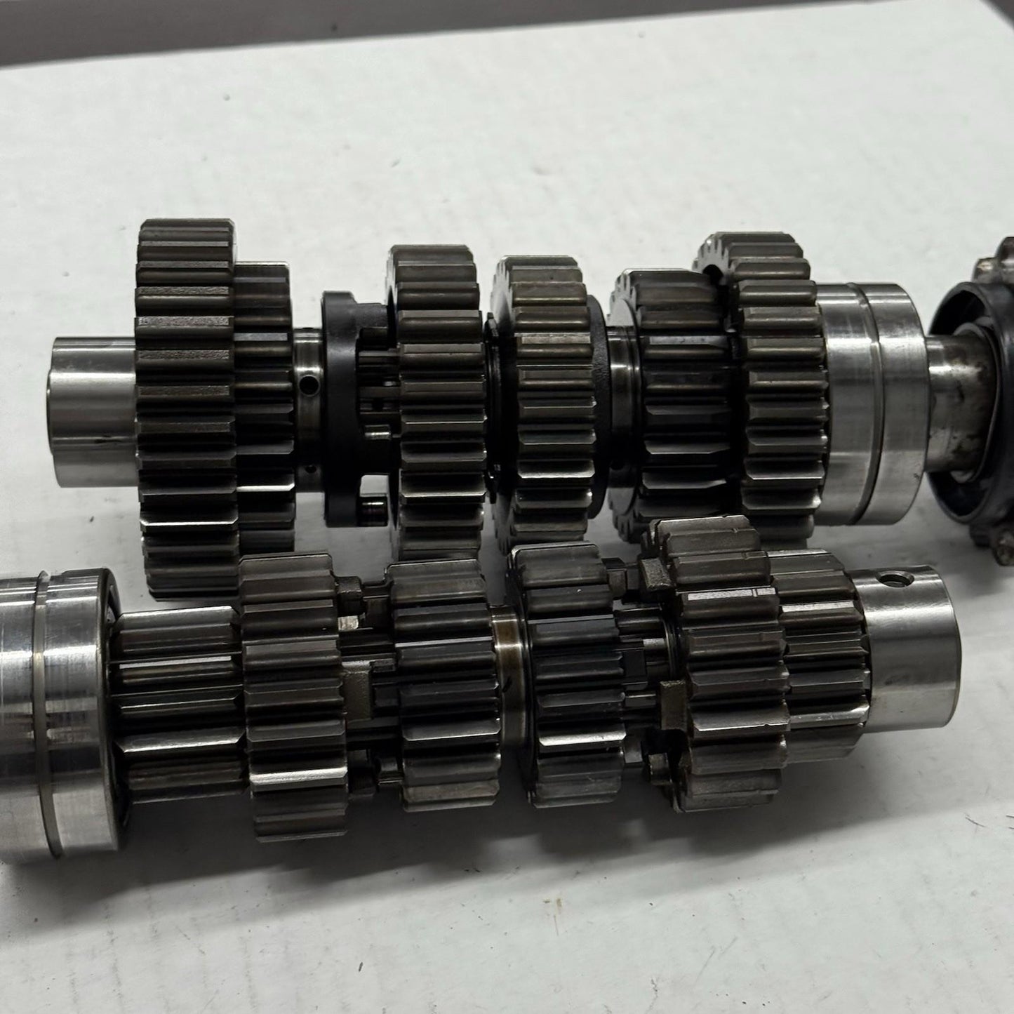 2000 - 2001 KAWASAKI NINJA ZX9R TRANSMISSION SET Gearbox Gear Shaft Fork Drum