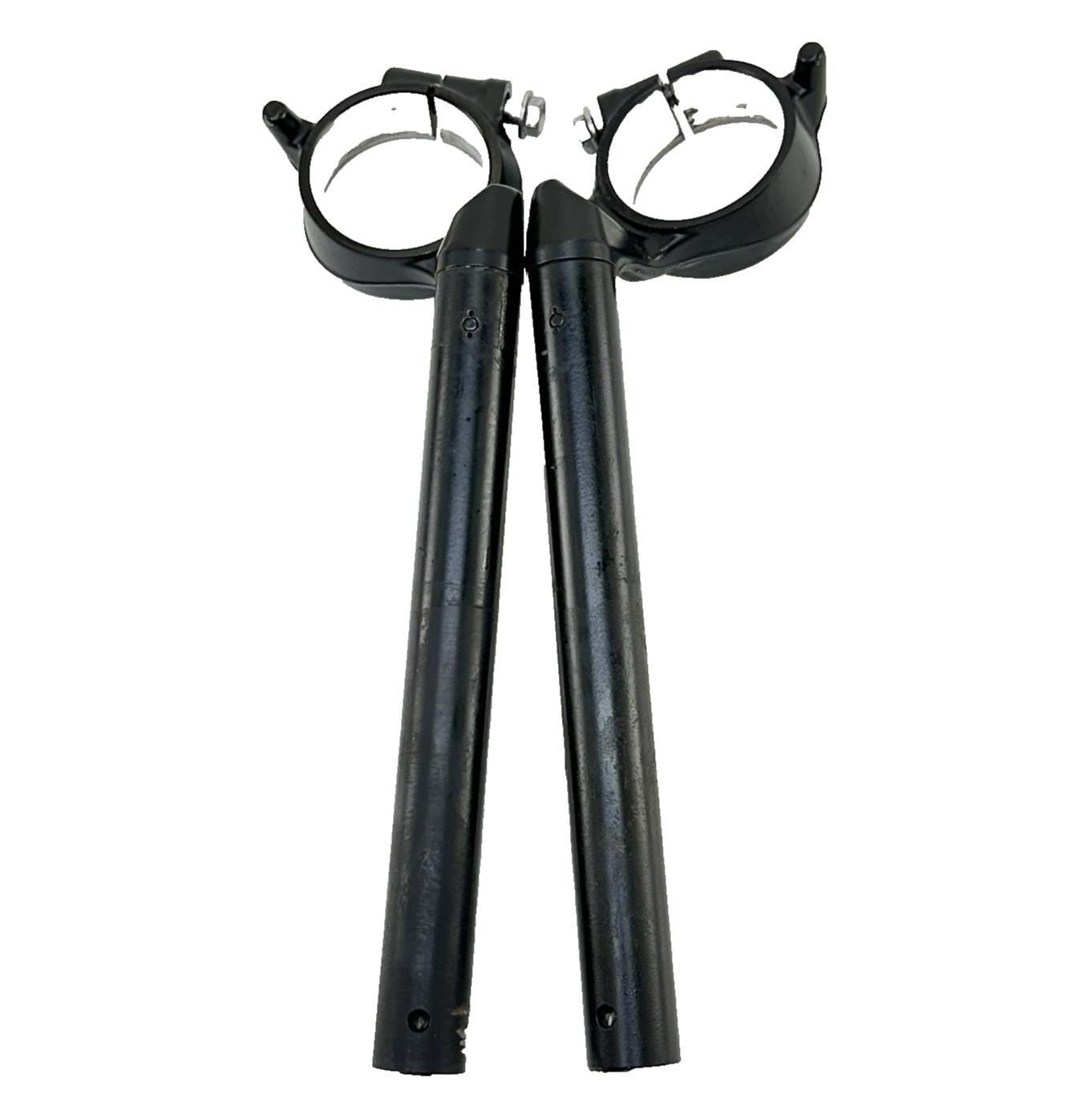 2017 - 2019 HONDA CBR 1000RR SP CLIP ON HANDLEBARS LEFT RIGHT SET PAIR BLACK