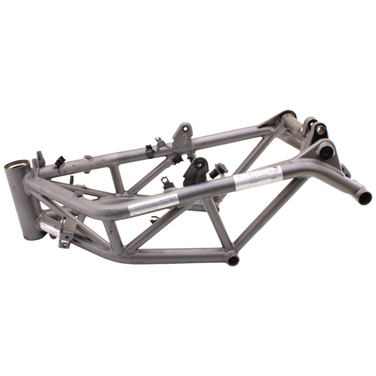 2013 - 2015 DUCATI HYPERMOTARD FRAME SILVER TUBE CHASSIS STRAIGHT