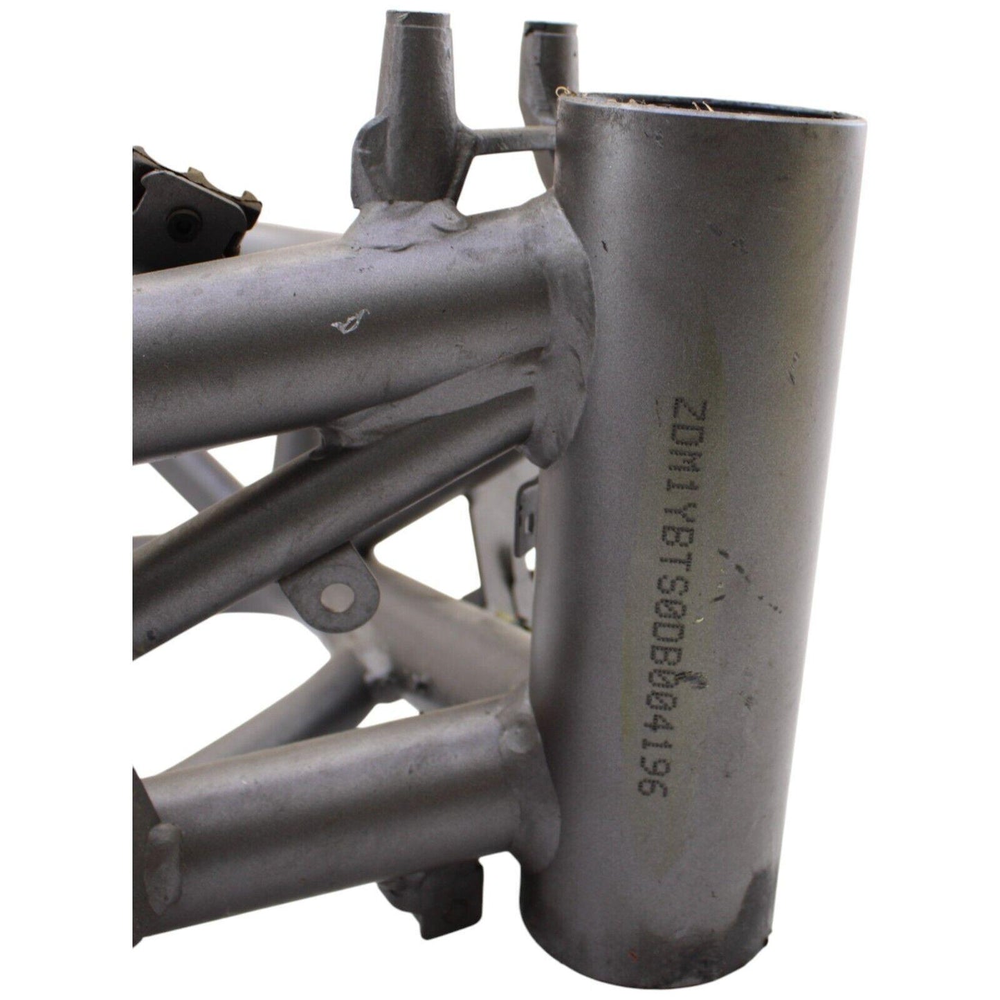 2013 - 2015 DUCATI HYPERMOTARD FRAME SILVER TUBE CHASSIS STRAIGHT