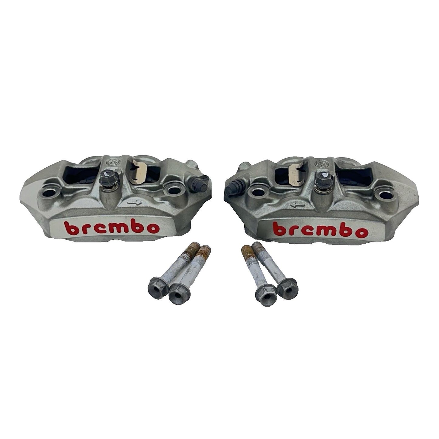 2017 - 2019 HONDA CBR 1000RR SP FRONT BRAKE CALIPERS LEFT RIGHT SET BOLTS BREMBO