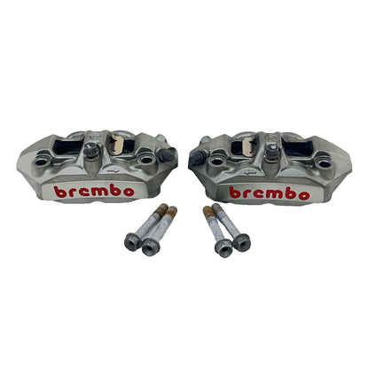 2017 - 2019 HONDA CBR 1000RR SP FRONT BRAKE CALIPERS LEFT RIGHT SET BOLTS BREMBO
