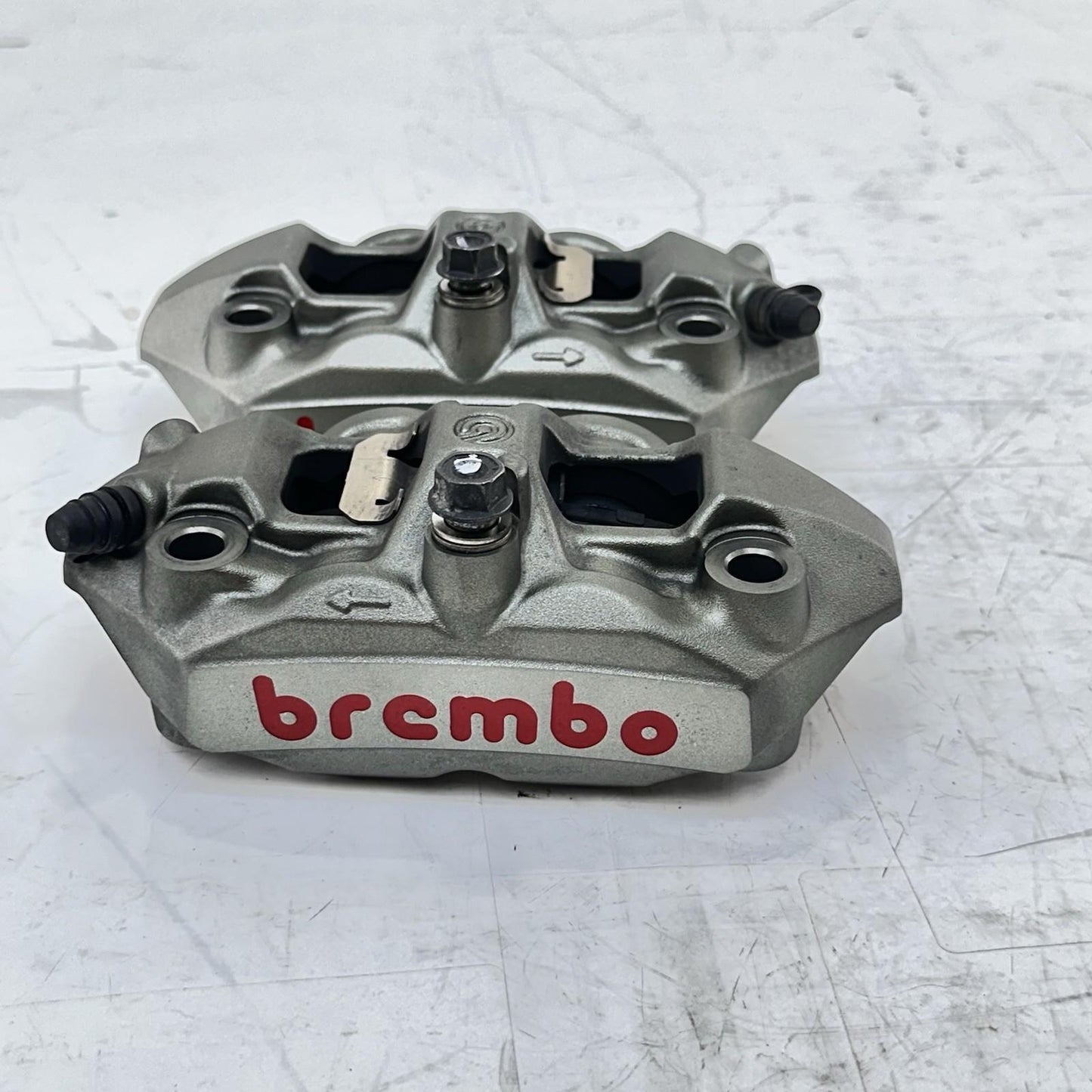 2017 - 2019 HONDA CBR 1000RR SP FRONT BRAKE CALIPERS LEFT RIGHT SET BOLTS BREMBO
