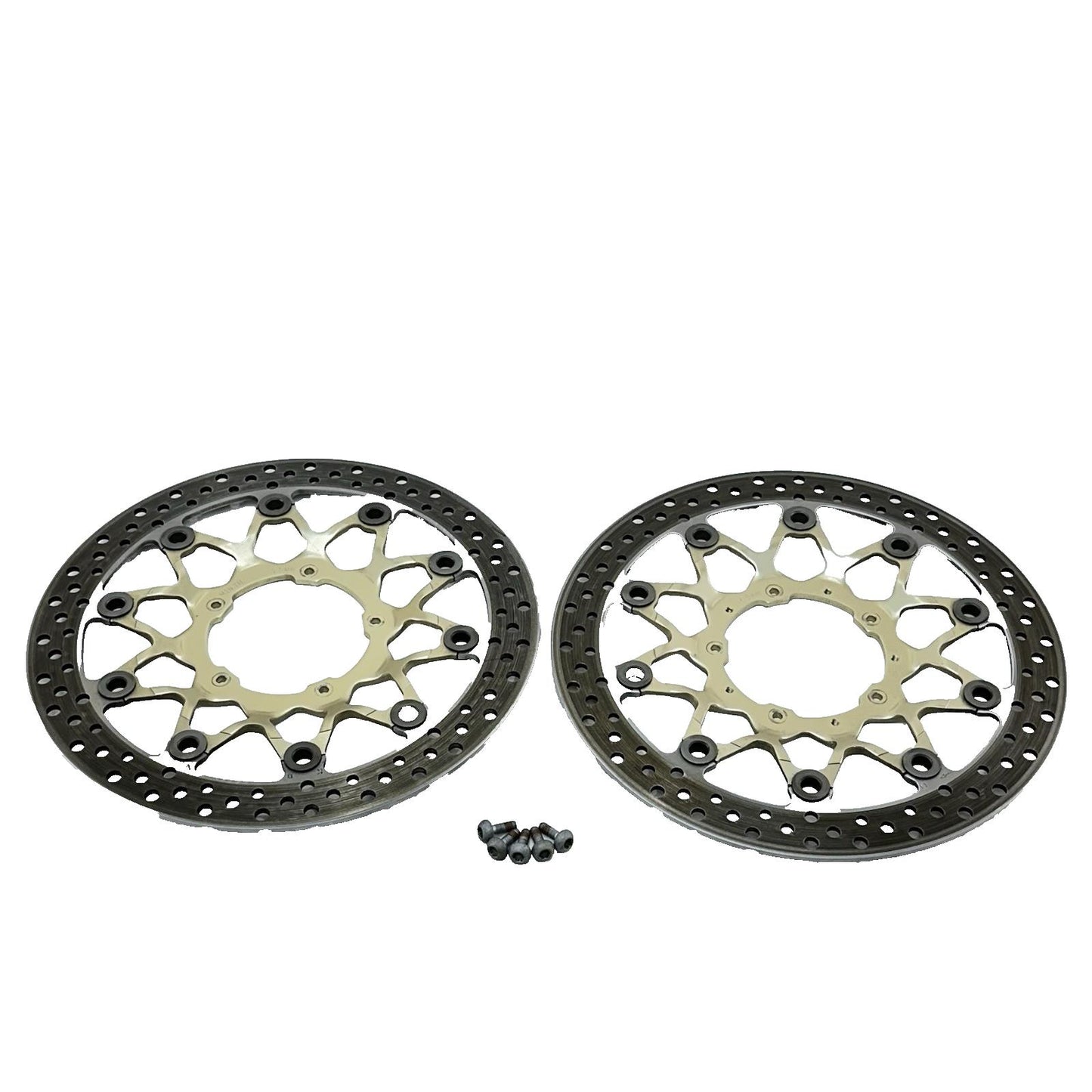 2017 - 2019 HONDA CBR 1000RR SP FRONT BRAKE ROTORS BOLTS LEFT RIGHT SET PAIR