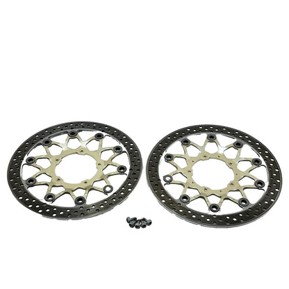 2017 - 2019 HONDA CBR 1000RR SP FRONT BRAKE ROTORS BOLTS LEFT RIGHT SET PAIR